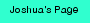 Joshua's Page